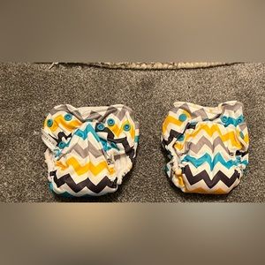 Newborn AIO Cloth Diaper Bundle - Rumparooz Lil Joeys